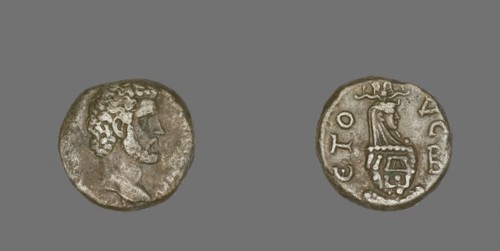 Coin Portraying Emperor Antoninus Pius, AD 138/161, Roman, minted in Alexandria, Egypt, Egypt,
