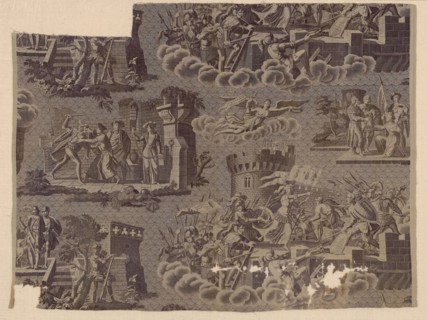 Jeanne d’Arc (Joan of Arc)(Furnishing Fabric), c. 1820, Fleury Francois Richard (French,