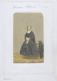 Princess Helena, c. 1860, John Jabez Edwin Mayall, American, 1813-1901, United States, Albumen