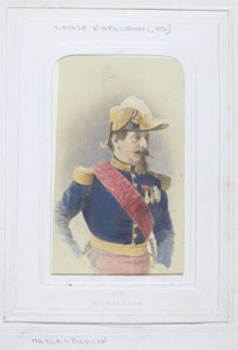 Napoleon III, 1860–69, Mayer and Pierson, French, active 1855–1878, France, Albumen print, 8.7 × 5