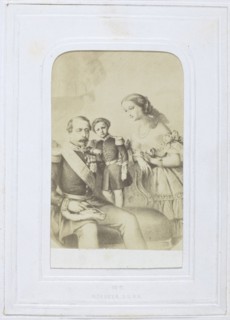 Untitled, 1860–69, European, active 1860s, Albumen print, 7.7 × 5.5 cm (image/paper), 10.4 × 6.2 cm