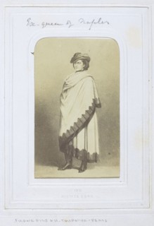 Ex-Queen of Naples, 1860–69, Furne Fils and H. Tournier, French, Charles Paul Furne (1824-1880),