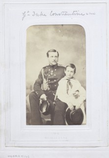 Grand Duke Constantine and Son, 1860–69, Verry Fils, French, active mid to late 19th century,