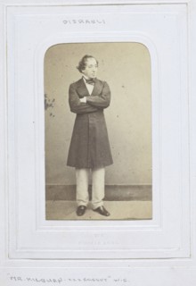 Benjamin Disraeli, 1860–69, William Edward Kilburn, British, 1819-1891, United Kingdom, Albumen