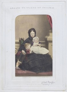 The Crown Princess of Prussia, 1861, John Jabez Edwin Mayall, American, 1813-1901, United States,