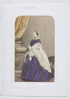 Queen Victoria, 1861, John Jabez Edwin Mayall, American, 1813-1901, United States, Albumen print