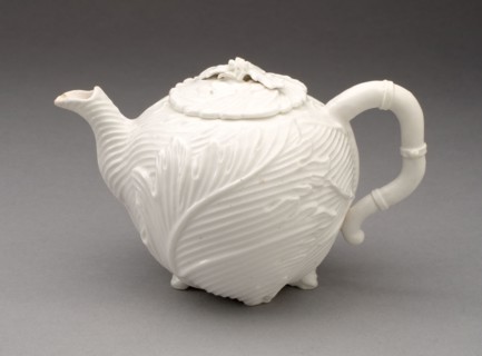 Teapot, 1747/49, Chelsea Porcelain Manufactory, London, England, c. 1745-1784, Chelsea, Soft-paste