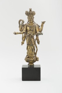 Eleven-Headed and Six-Armed Guanyin (Avalokiteshvara) Standing on a Lotus, Tang dynasty (618–907),