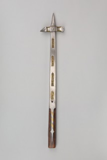 War Hammer, 1490/1510, German, Germany, Steel, iron, brass, and beechwood, L. 59 cm (23 3/16 in.)