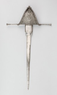 Parrying Dagger, 1650/60, South Italian or Spanish, Italy, Steel, iron, and wood, Overall L. 51.5
