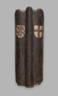 Pavise with the Arms of the League of Saint George and Winterthur, 1440/60, Swiss, Winterthur,