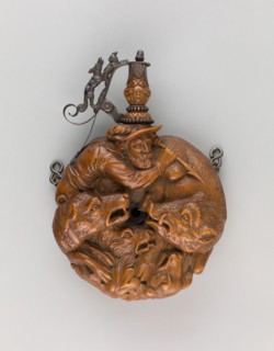 Powder Flask, c. 1650, Johann Georg Maucher (workshop), German, Schwäbisch Gmünd, active 1650-1700,