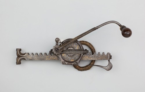 Cranequin (Winder) for a Sporting Crossbow, 1550/1600, German, Mark: Star surmounted by the letters