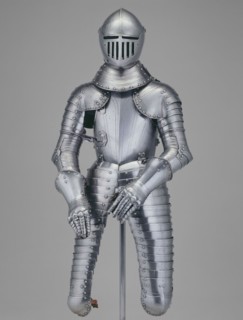 Armor for Heavy Calvary (Cuirassier), about 1610, Italian, Milan, Milan, Steel and leather, H. 127