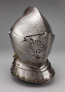 Close Helmet for Foot Tournament at the Barriers, 1591, Anton Peffenhauser (German, c. 1525—1603),