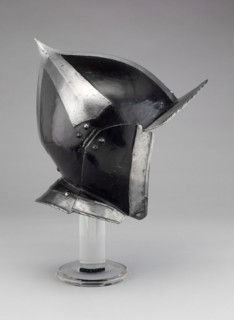 Burgonet, c. 1560, Southern German, probably Nurembeerg, Southern Germany, Steel, H. 23.9 cm (9 3/8