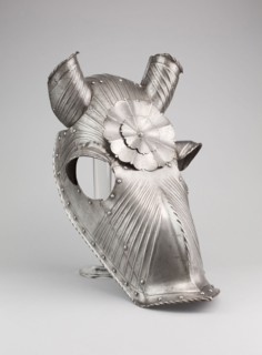 Shaffron, c. 1520, Southern German, Southern Germany, Steel