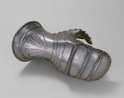Mitten Gauntlet for the Right Hand, c. 1530/40, Probably Jörg Seusenhofer, Austrian, Innsbruck,