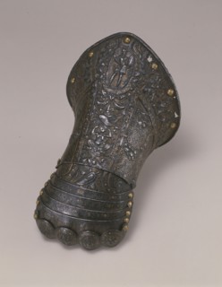 Gauntlet for the Left Hand, 1575/90, Lucio Piccinino (Italian, active 1575-1595), Milan, Milan,