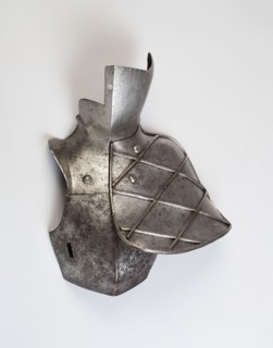 Reinforcing Pieces for Tilt, 1560, German, Augsburg, Augsburg, Steel