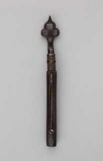 Wheellock Spanner with Powder Measure and Screwdriver, 17th century, German, Germany, Iron, L. 17.8