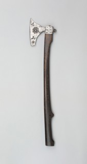 Axe, c. 1490, Italian, Italy, Steel and wood (ash), L. 63.2 cm (24 7/8 in.)