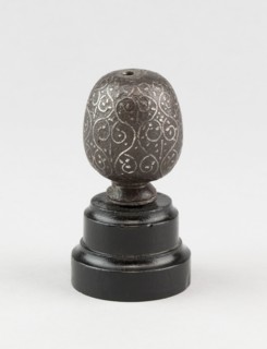Sword Pommel, c. 1520, European, Europe, Iron and silver, Overall