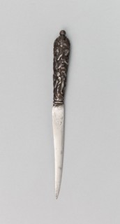 Knife, 17th century, Probably Italian, Europe, Steel and iron