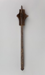 Mace, 1530/50, Italian, possiblly Spanish, Italy, Steel, iron, and gilding, L. 57 cm (22 7/16 in.)
