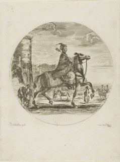 Polish Horseman, c. 1651, Stefano della Bella, Italian, 1610-1664, Italy, Etching on paper, 190 x