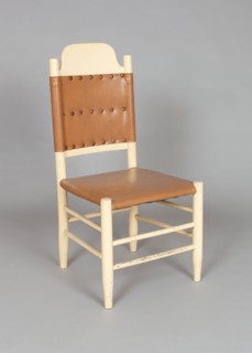 Side Chair (part of a set), c. 1885, Designed by Louis Comfort Tiffany, American, 1848–1933, Made