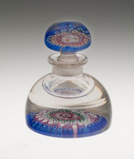 Inkwell, 1848, Whitefriars Glasshouse, English, founded late 17th century, London, Glass, blown