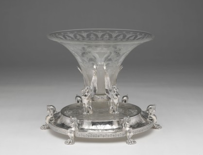 Centerpiece, c. 1880, Dominick and Haff, American, active 1872–1928, Retailed by Cowell and Hubbard