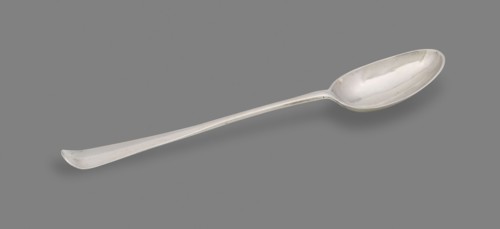 Serving Spoon, 1754/75, John Bayly, American, active 1754–1783, Philadelphia, Philadelphia, Silver,