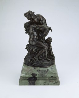 Bacchus Consoling Ariadne, modeled c. 1892  (cast 1903/07), Aimé-Jules Dalou, French, 1838–1902,