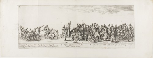 Entrance of the Ambassador of Poland into Rome, 1633, Stefano della Bella, Italian, 1610-1664,