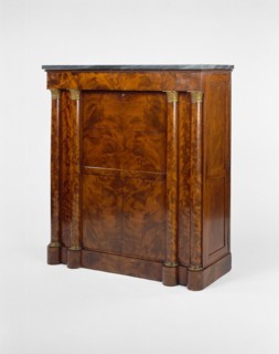Secrétaire à abattant, 1820/25, American, 19th century, Boston, Boston, Mahogany, mahogany veneer,