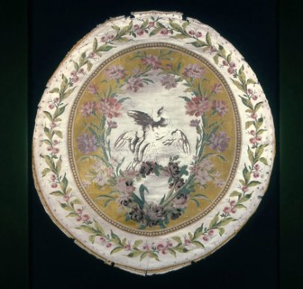 Circular Chair Seat, c. 1780, Designed by Philippe de LaSalle (French, 1723–1803/5), France, Lyon,