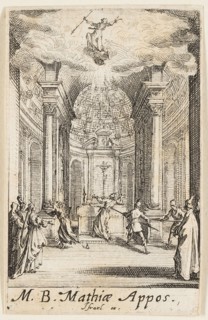 Martyrdom of Saint Mathias, plate eleven from The Martyrdoms of the Apostles, n.d., Jacques Callot,