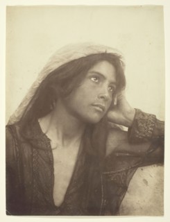 Untitled, c. 1890, Wilhelm von Gloeden, German, 1856–1931, Germany, Albumen print, 22.2 x 16.6 cm