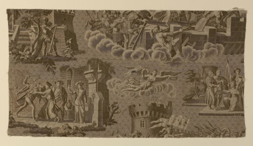 Jeanne d’Arc (Joan of Arc) (Furnishing Fabric), c. 1820, Fleury Francois Richard (French,