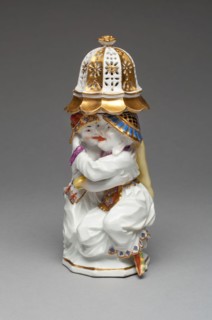 Sugar Caster with Cover (one of a pair), c. 1737, Meissen Porcelain Factory, German, founded 1710,