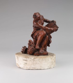 Science, c. 1886, Aimé-Jules Dalou, French, 1838-1902, France, Wax, 26.4 × 23 × 15.2 cm (10 3/8 × 9