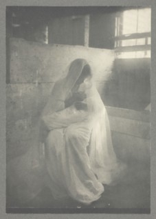 The Manger, 1899, Gertrude Käsebier, American, 1852–1934, United States, Photogravure, No. 2 from