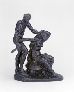 Neoptolemus and Polyxena, c. 1725, Giuseppe Piamontini, Italian, 1664-1742, Italy, Bronze, 13 1/4