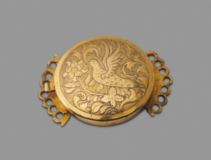 Clasp, 1720/50, Attributed to Henricus Boelen, American, 1697–1755, New York, United States, Gold,