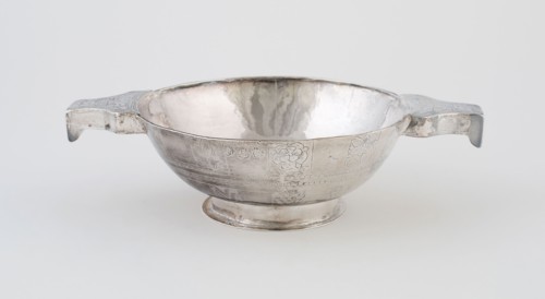 Quaich, c. 1670, Glasgow, Scotland, Glasgow, Silver, 6 x 22.9 x 15.6 cm (2 3/8 x 9 x 6 1/8 in.)