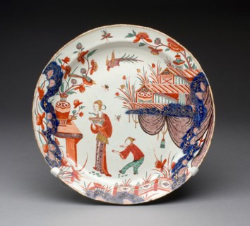Plate, c. 1720, De Grieksche A (The Greek A) Factory, Delft, Netherlands, 1658-1722, Pieter