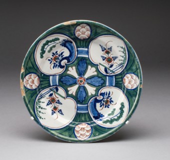 Plate, c. 1700/25, Augusteyne Reygensburgh, Dutch, 18th century, Delft, Tin-glazed earthenware