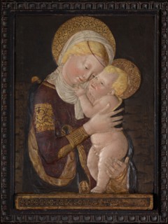 Virgin and Child, c. 1450, Desiderio da Settignano (After), Italian, 1428-1464, Italy, Painted
